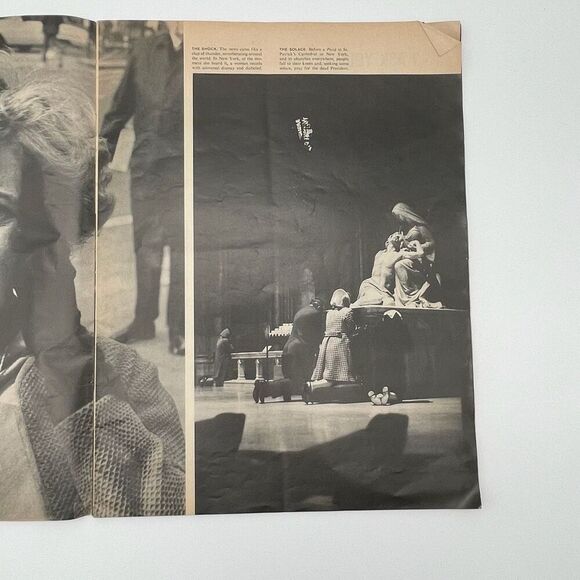 John F. Kennedy Life Magazine Memorial Edition President History Book Paperback - Picture 11 of 15